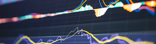 colorful market charts